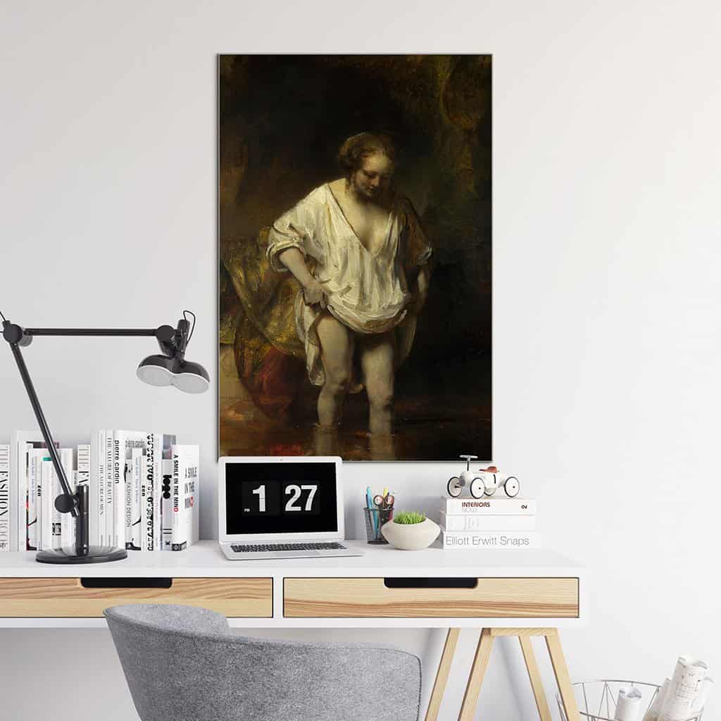 Het baden van de vrouw (Rembrandt)