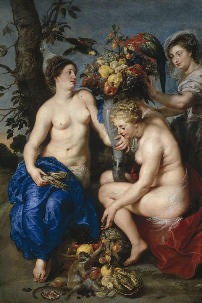 Ceres en twee nimfen (Peter Paul Rubens)