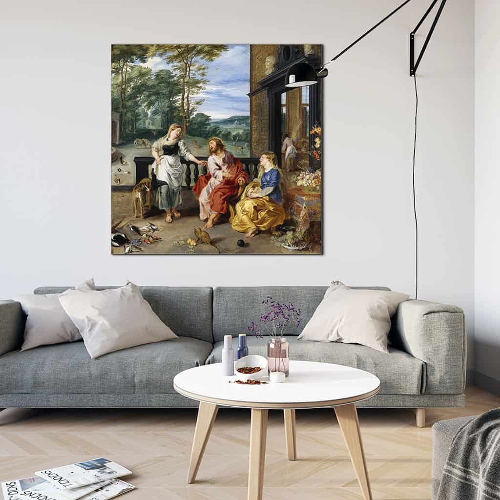Christus in het Huis van Martha en Maria (Peter Paul Rubens)