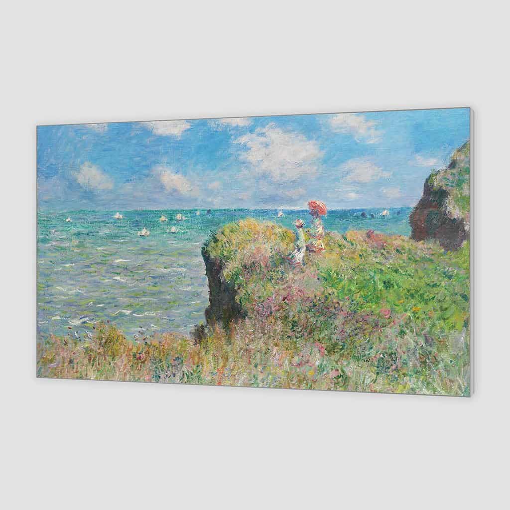 Klifwandeling bij Pourville - Claude Monet