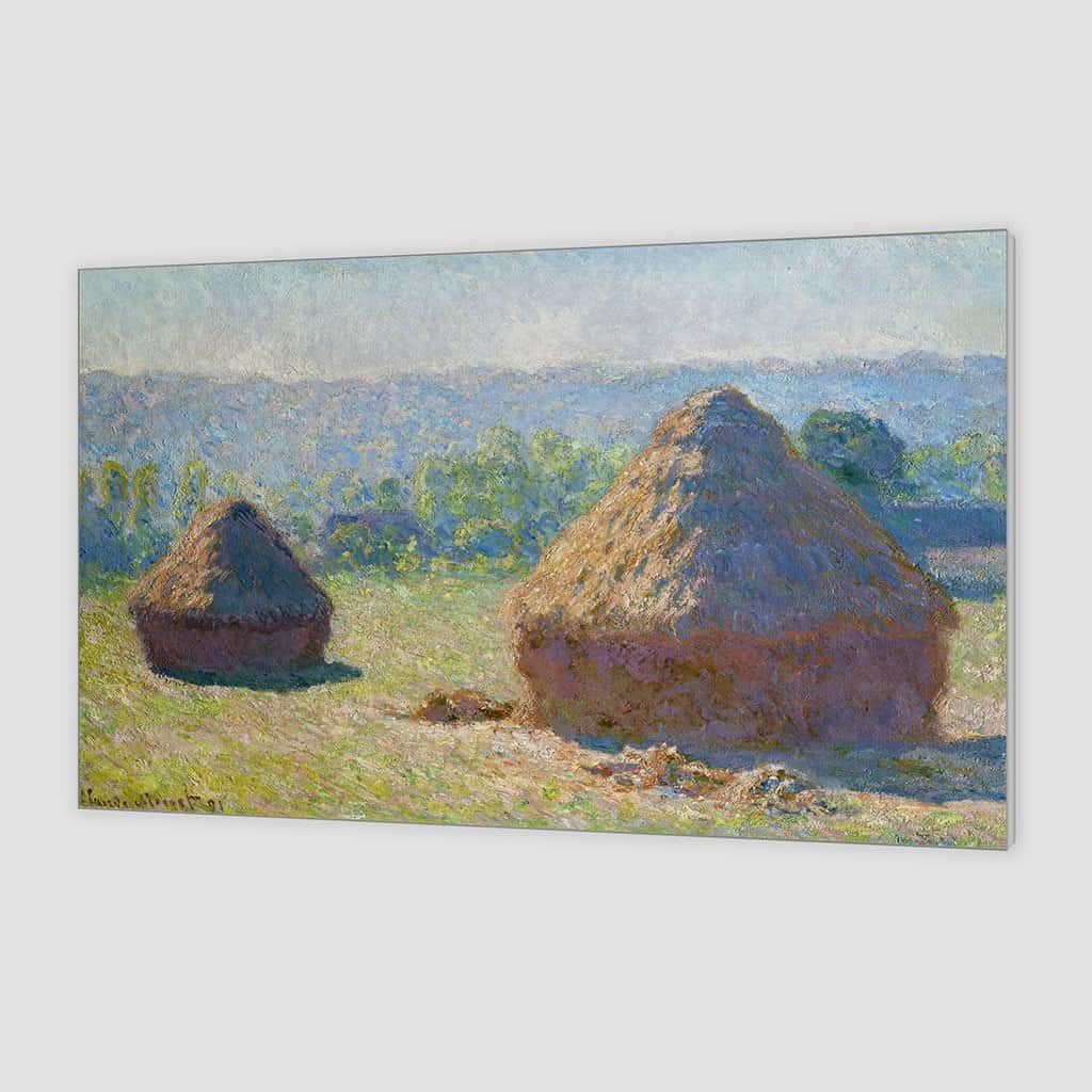 Hooibergen. Einde zomer (Claude Monet)