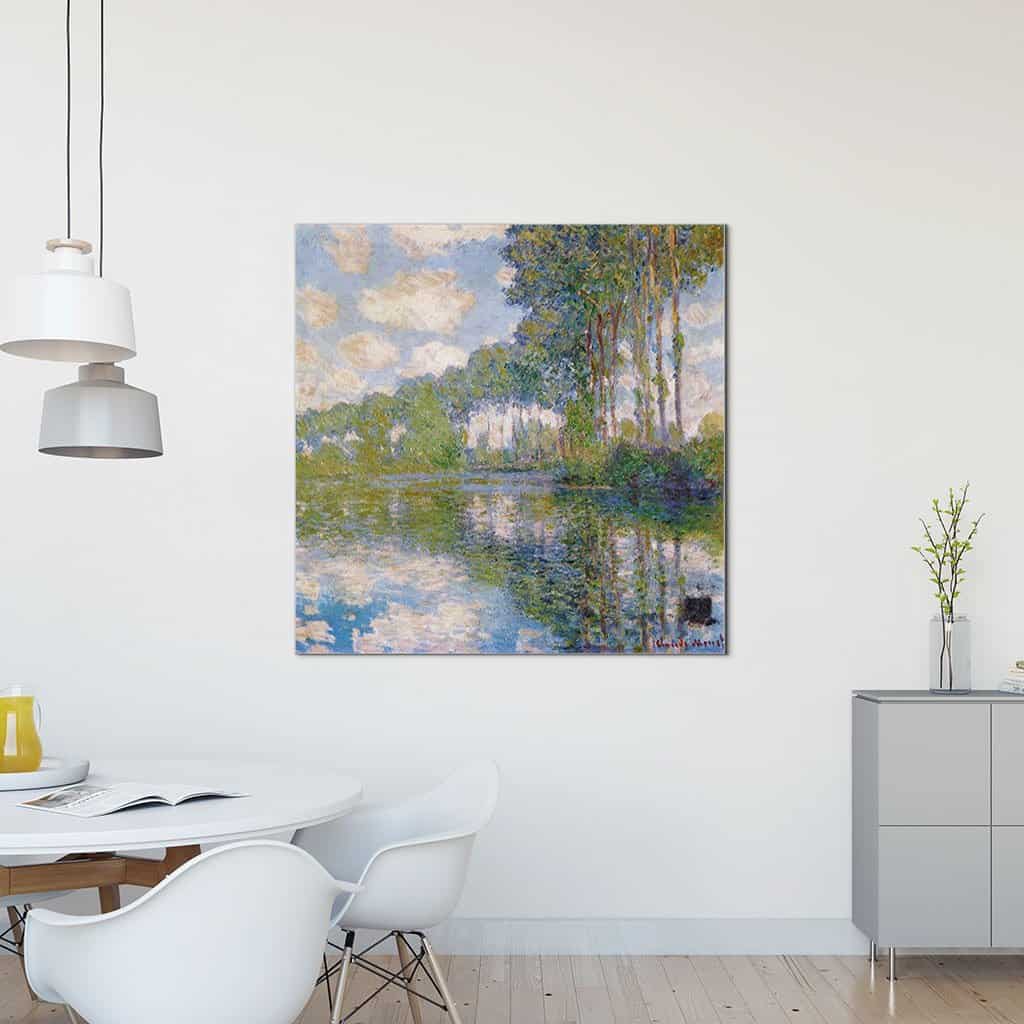 Populieren aan de rivier de Epte (Claude Monet)