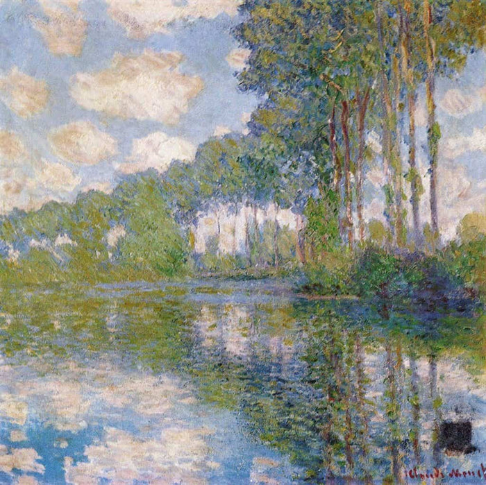 Populieren aan de rivier de Epte (Claude Monet)