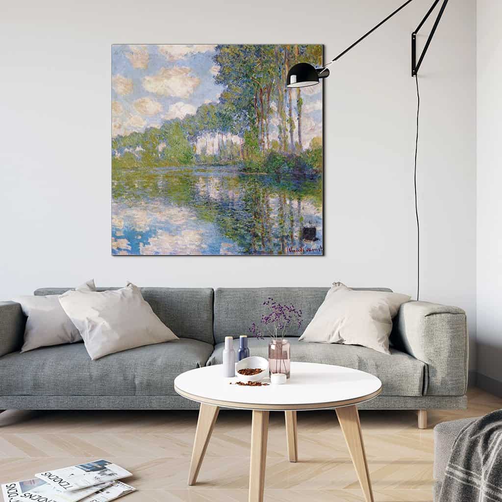 Populieren aan de rivier de Epte (Claude Monet)