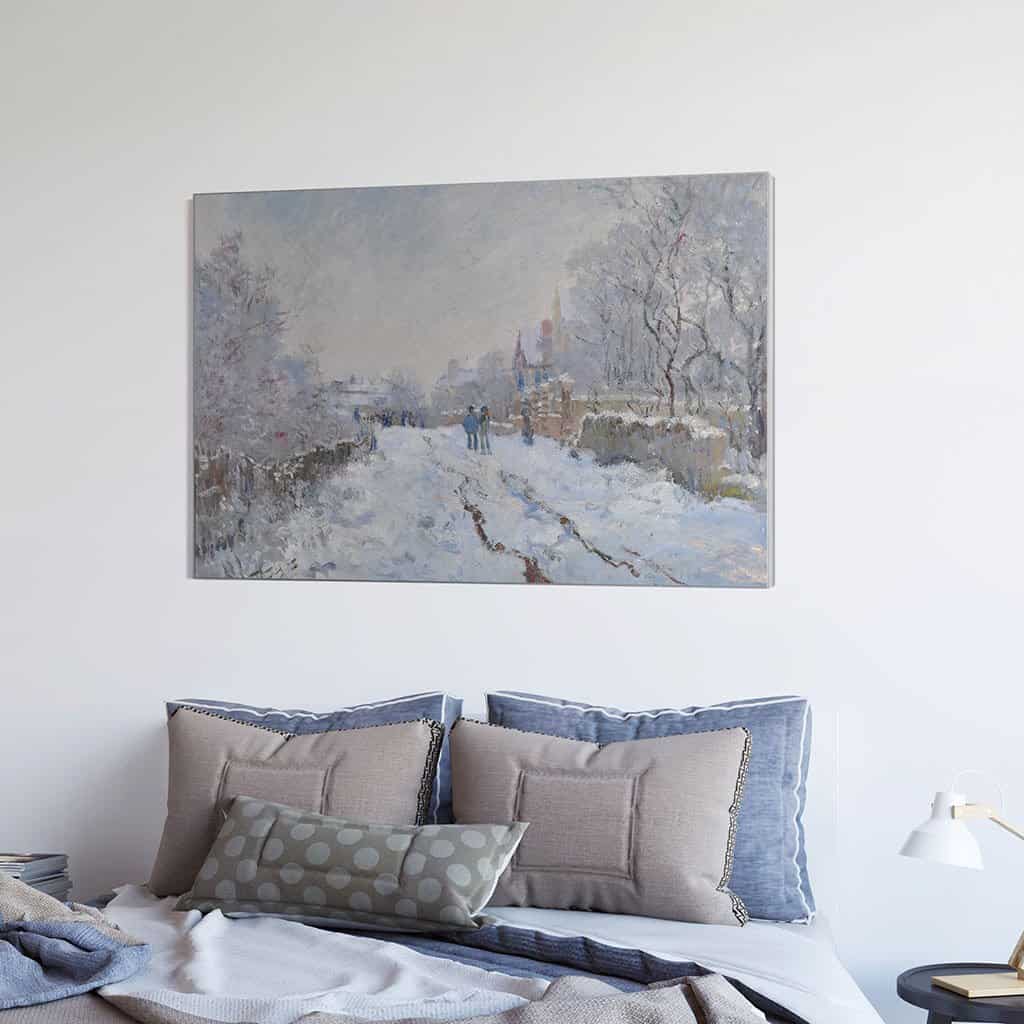 Sneeuw in Argenteuil (Claude Monet)