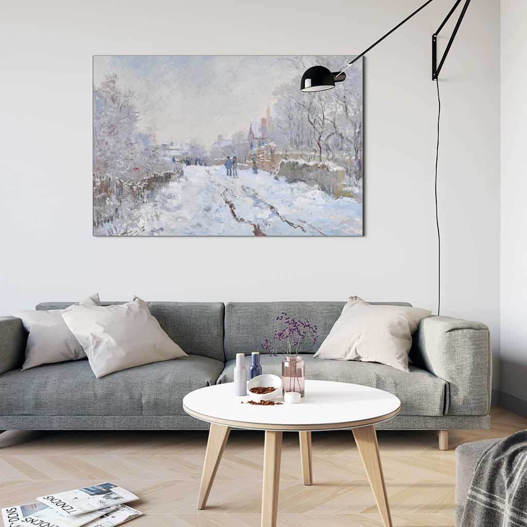 Sneeuw in Argenteuil (Claude Monet)