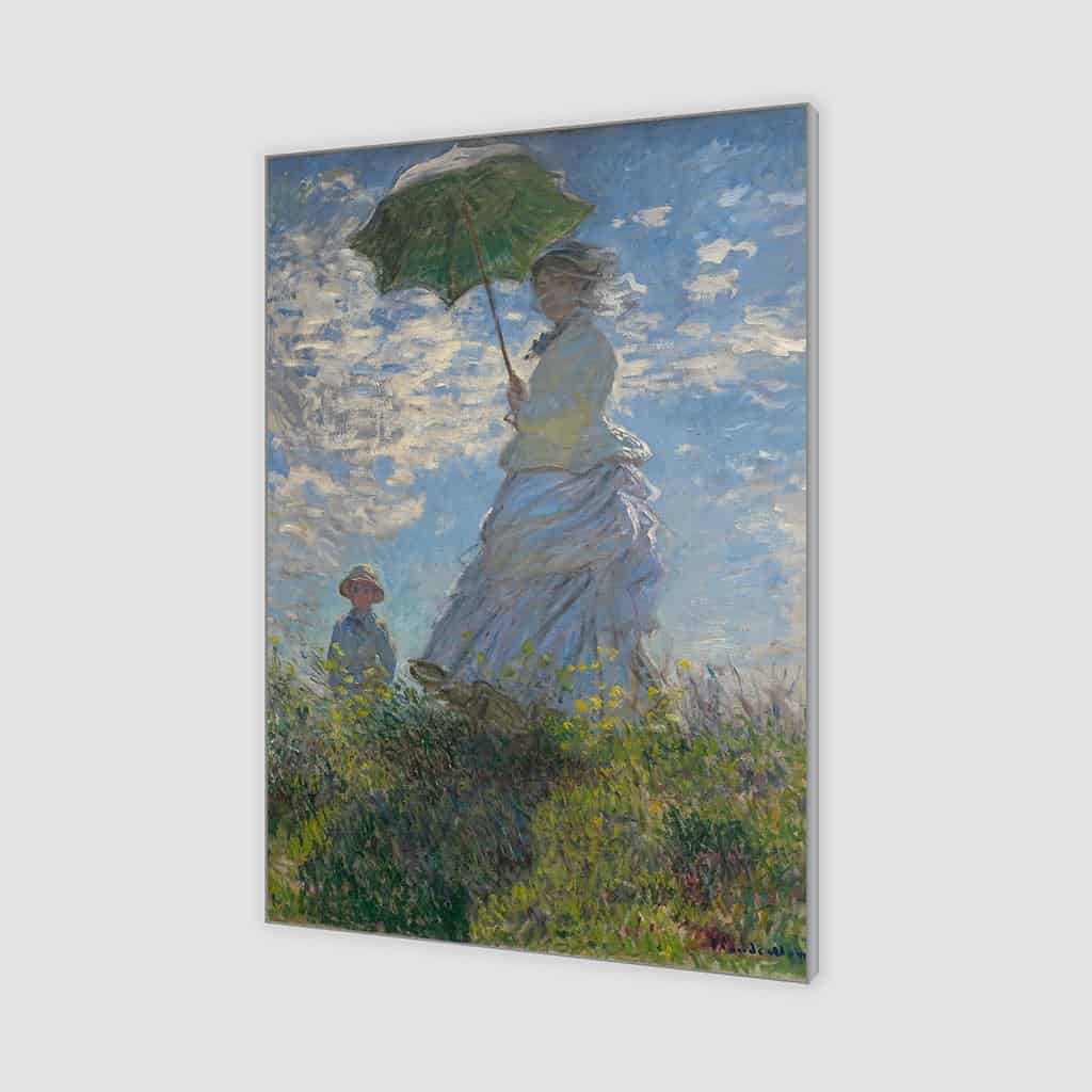 Vrouw met een parasol (Claude Monet)