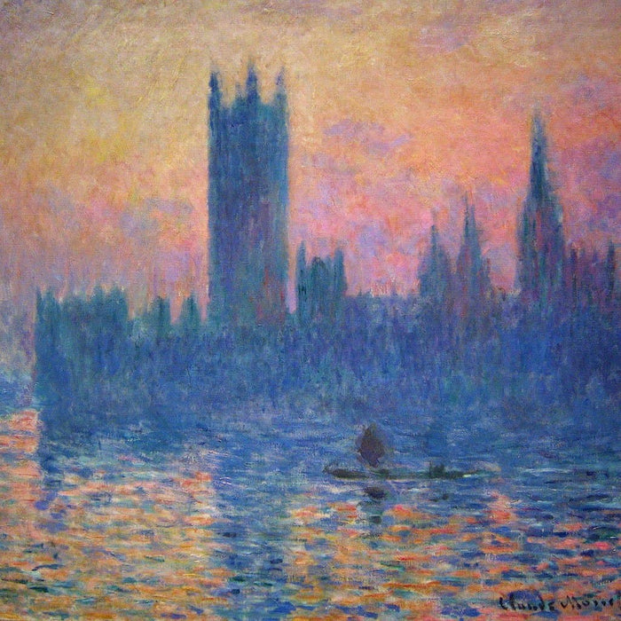 Londres, le Parlement (Claude Monet)