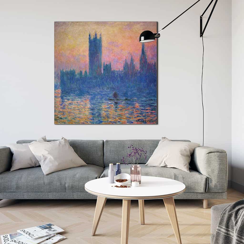Londres, le Parlement (Claude Monet)