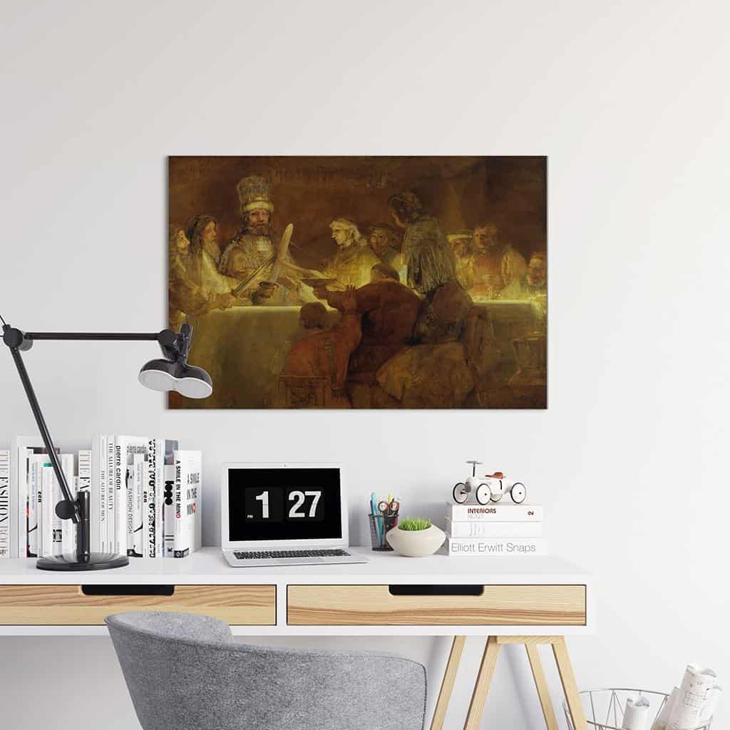 Samenzwering van de Bataafse bevolking onder Claudius Civilis (Rembrandt)