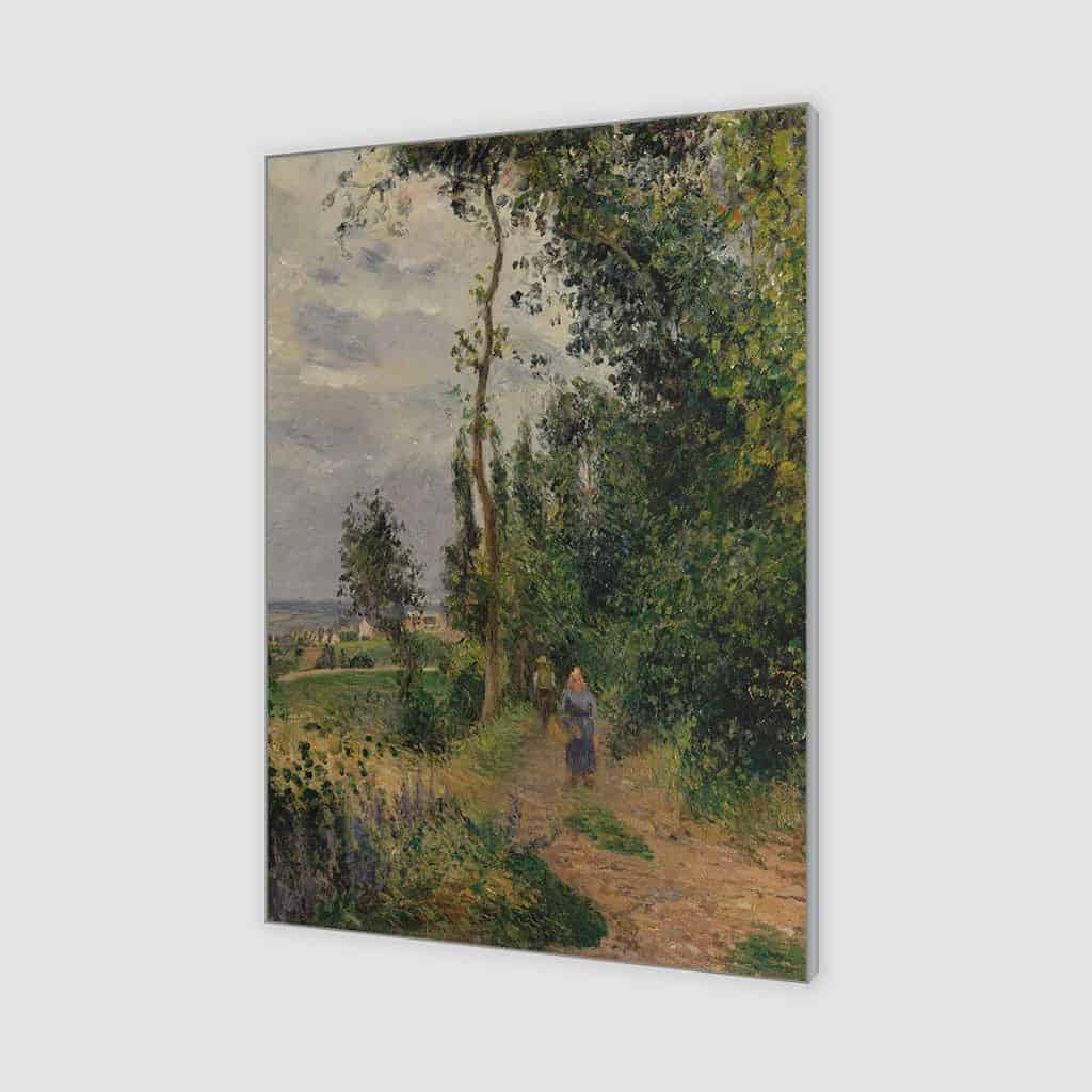 Cote des Grouettes dichtbij Pontoise - Camille Pissarro