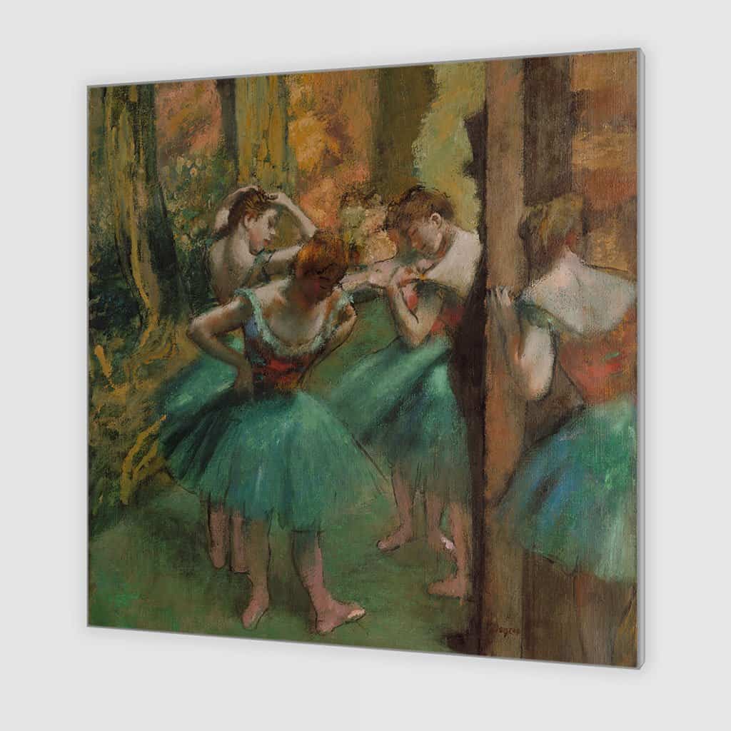 Dansers Roze en Groen - Edgar Degas
