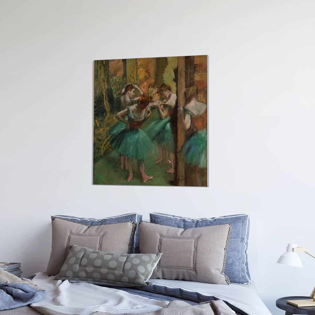 Dansers Roze en Groen - Edgar Degas
