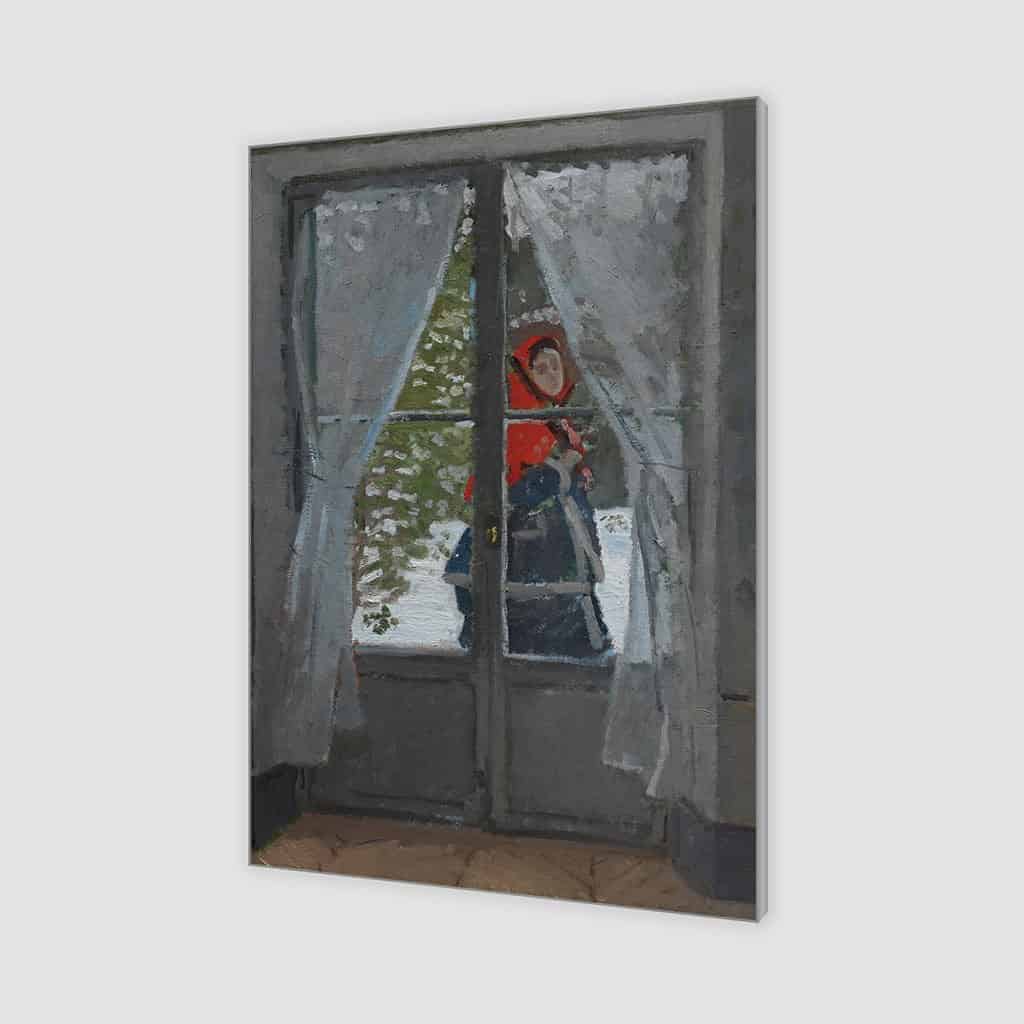 De Rode Kerchief - Claude Monet