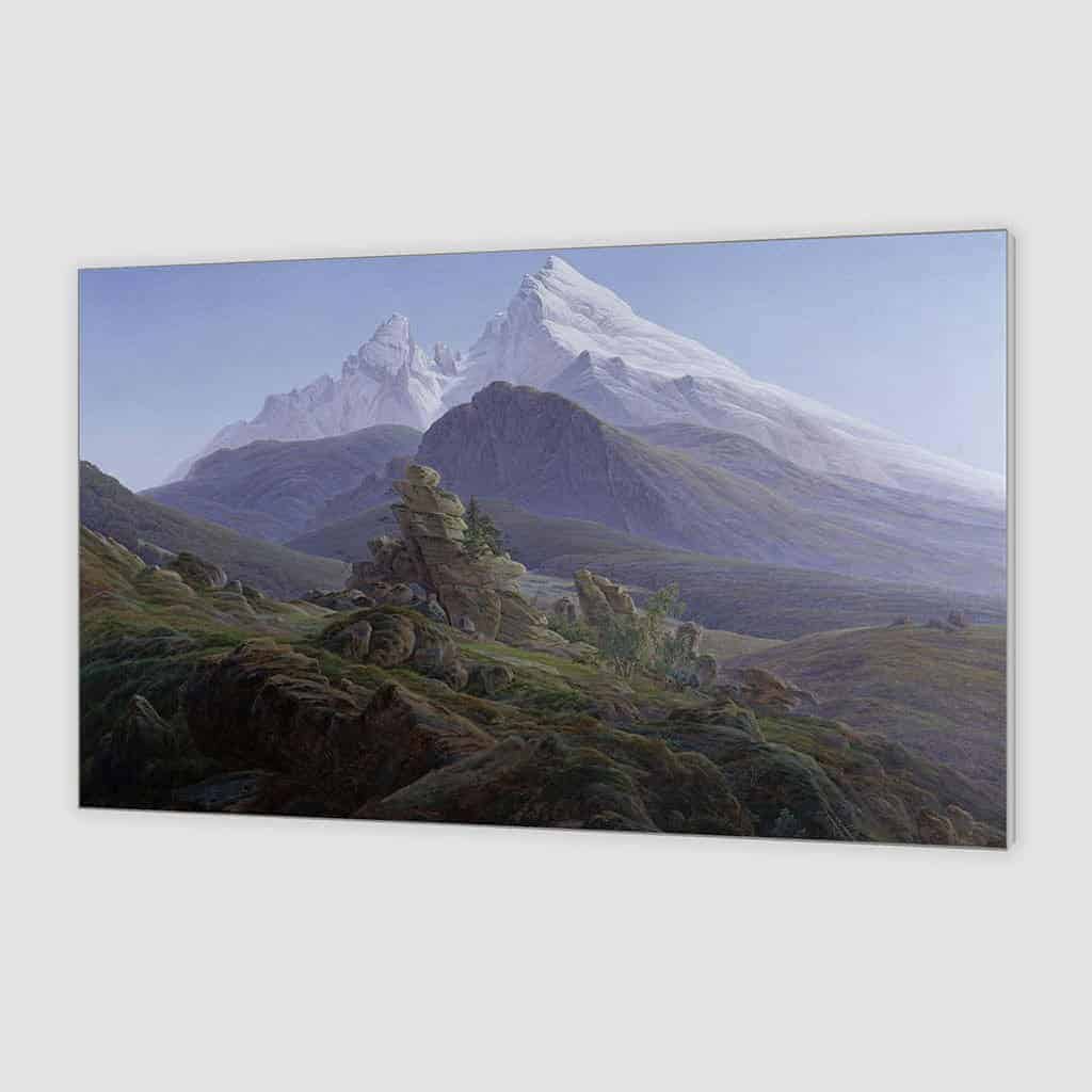 De Watzmann - Caspar David Friedrich