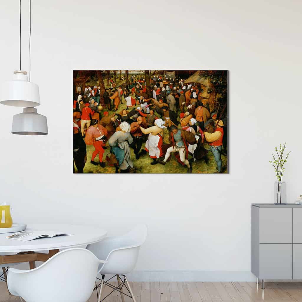 De bruiloft dans (Pieter Bruegel de Oude)
