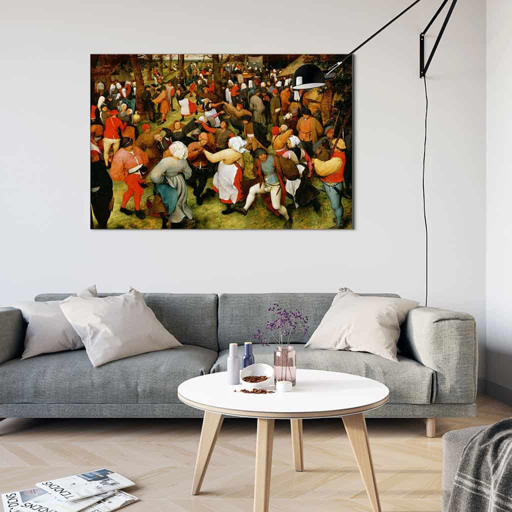 De bruiloft dans (Pieter Bruegel de Oude)