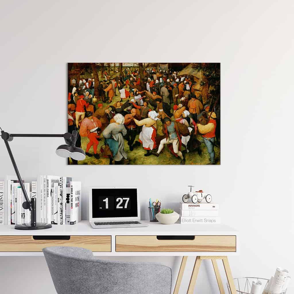 De bruiloft dans (Pieter Bruegel de Oude)