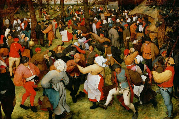 De bruiloft dans (Pieter Bruegel de Oude)