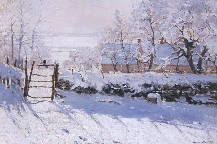 De ekster - Claude Monet