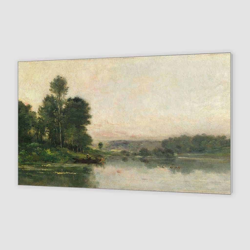 De hellingen van Méry sur Oise tegenover Auvers - Charles François Daubigny