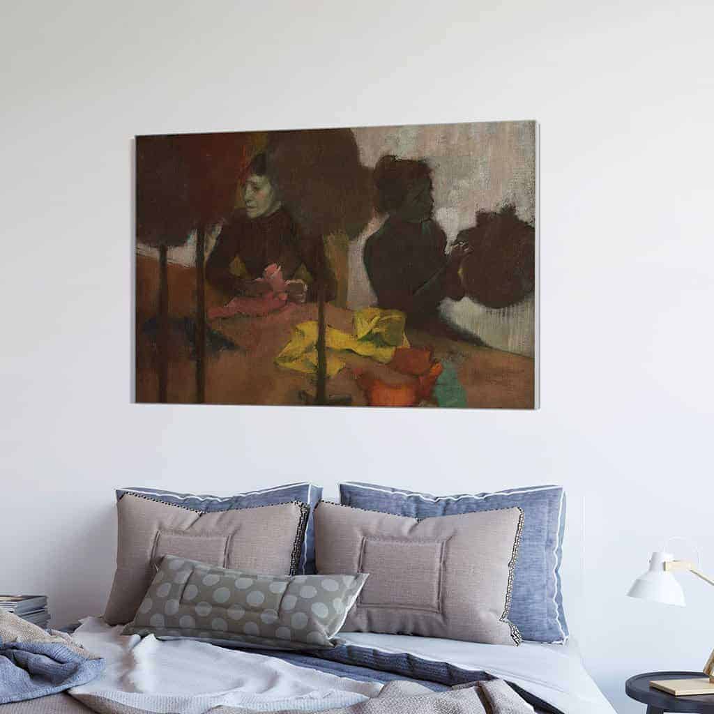 De hoedenmaaksters - Edgar Degas