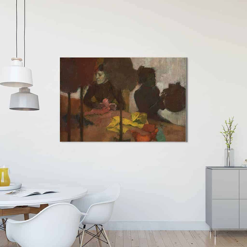 De hoedenmaaksters - Edgar Degas