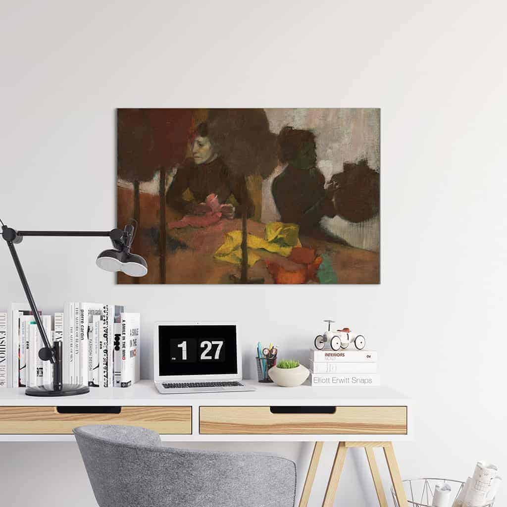 De hoedenmaaksters - Edgar Degas