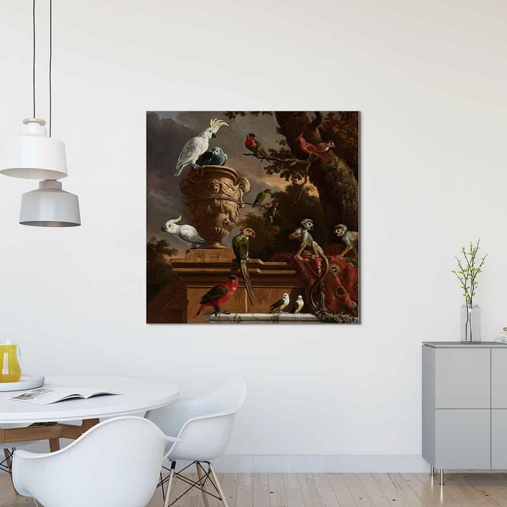 De menagerie (Melchior d'Hondecoeter)