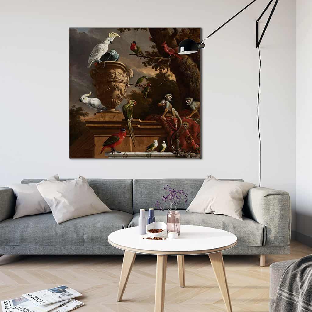 De menagerie (Melchior d'Hondecoeter)