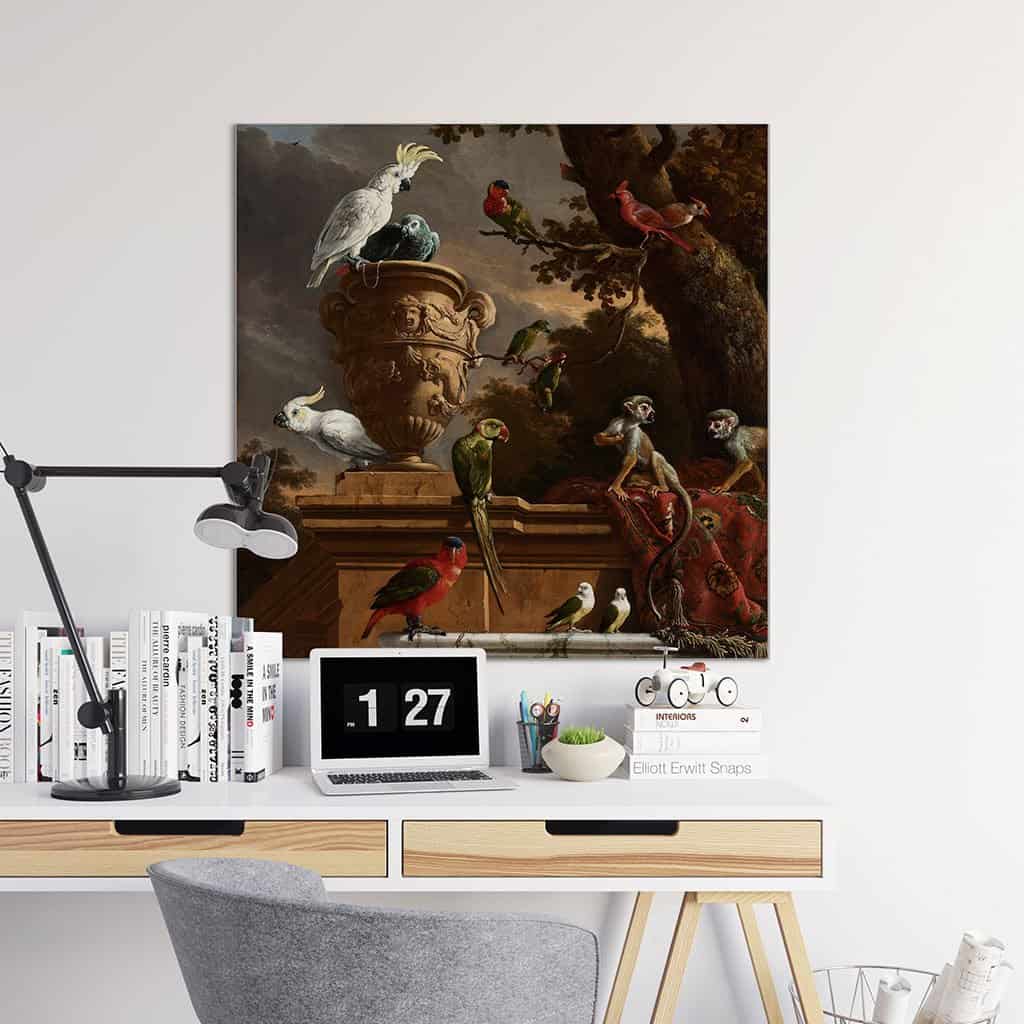 De menagerie (Melchior d'Hondecoeter)