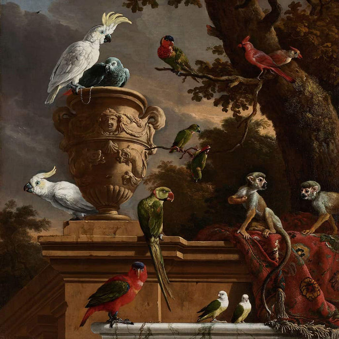 De menagerie (Melchior d'Hondecoeter)