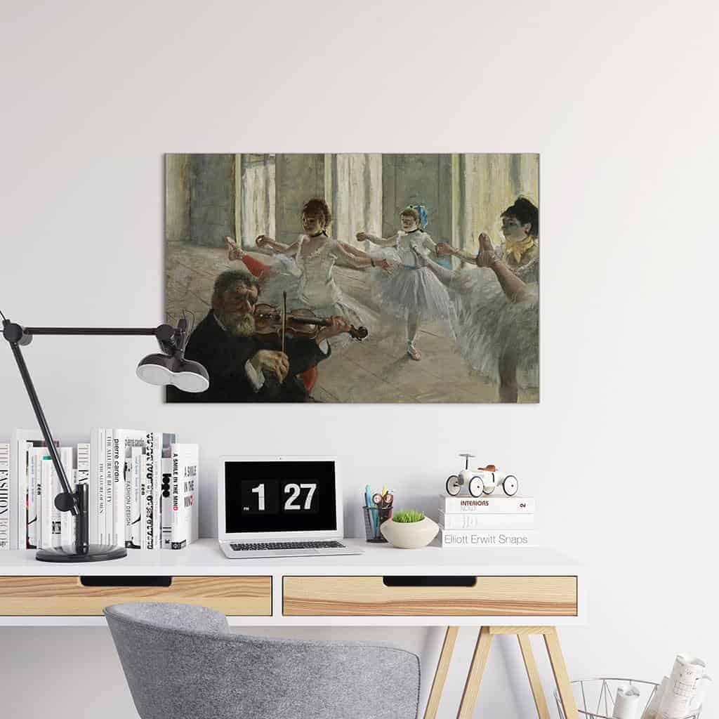 De repetitie - Edgar Degas
