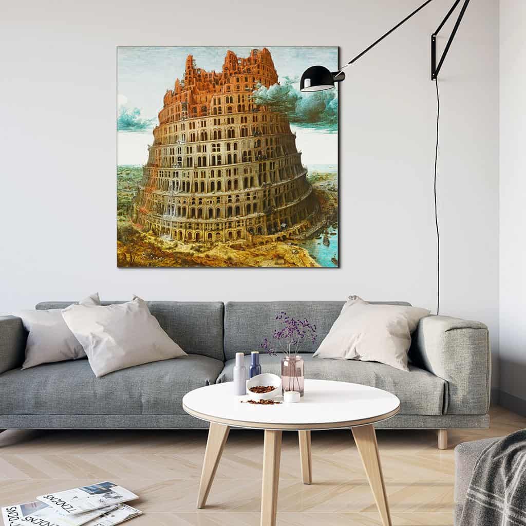De toren van Babel (Rotterdam) (Pieter Bruegel de Oude)