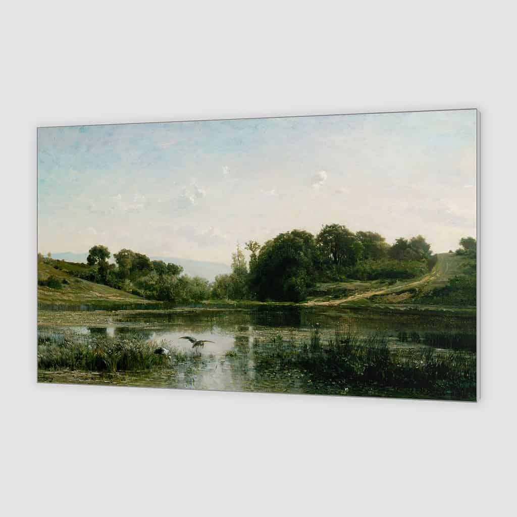 De vijvers van Gylieu - Charles François Daubigny
