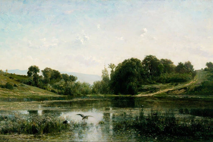 De vijvers van Gylieu - Charles François Daubigny