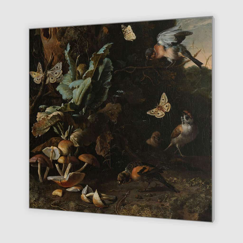 Dieren en planten (Melchior d'Hondecoeter)