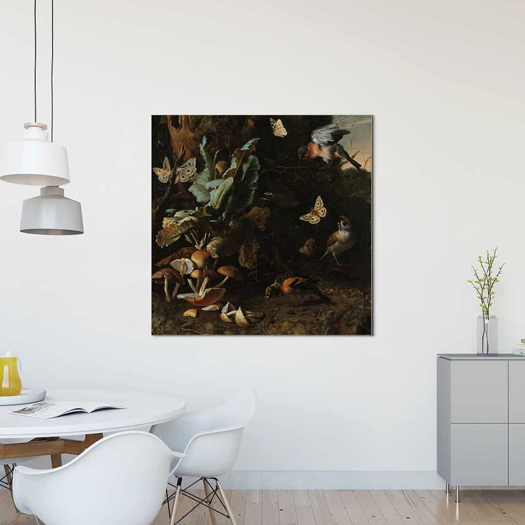 Dieren en planten (Melchior d'Hondecoeter)
