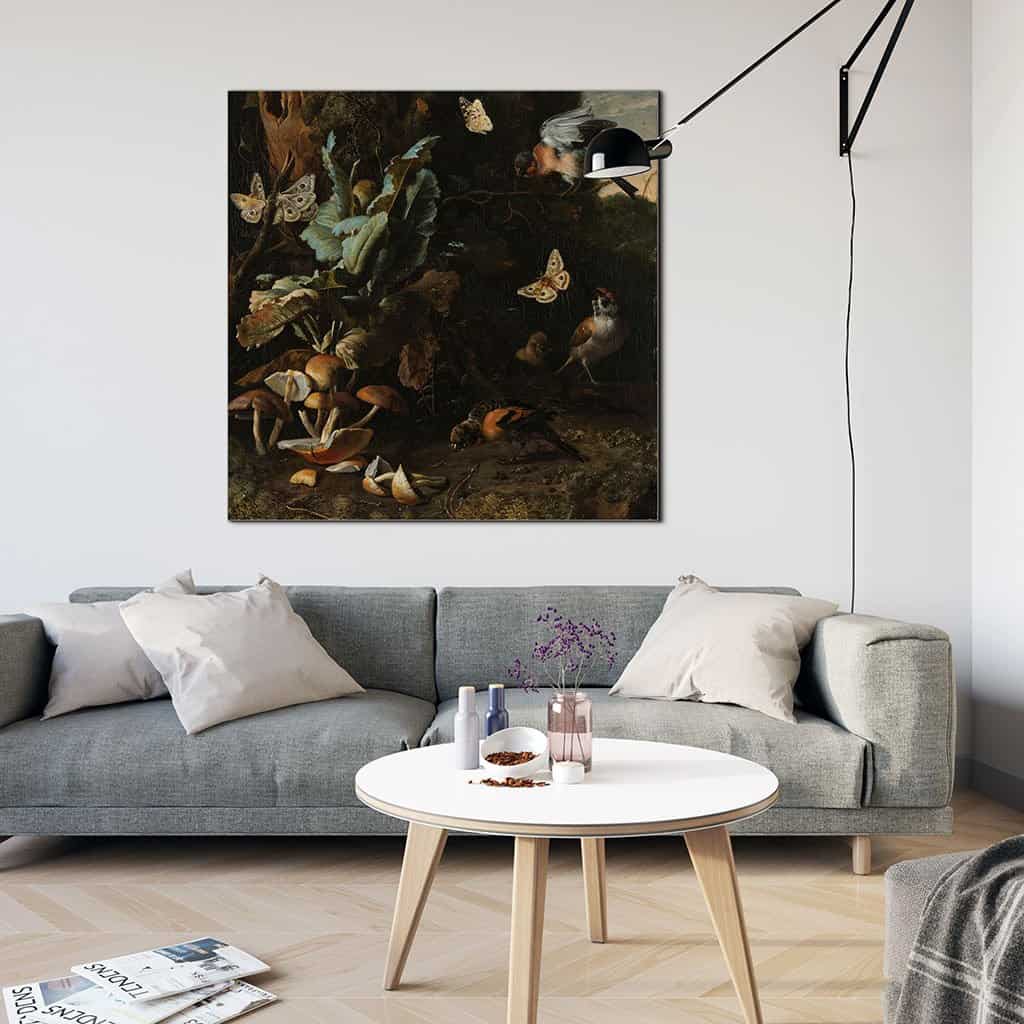 Dieren en planten (Melchior d'Hondecoeter)