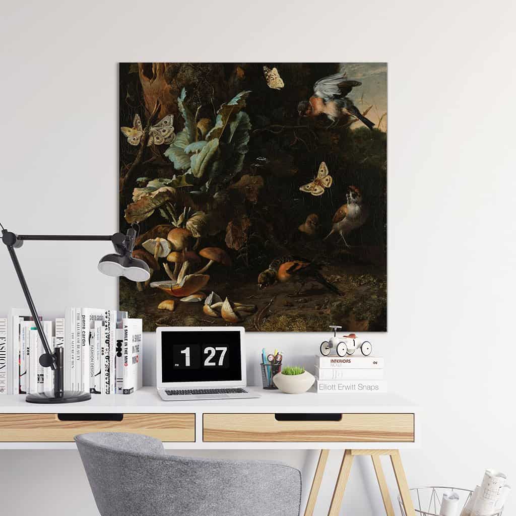 Dieren en planten (Melchior d'Hondecoeter)