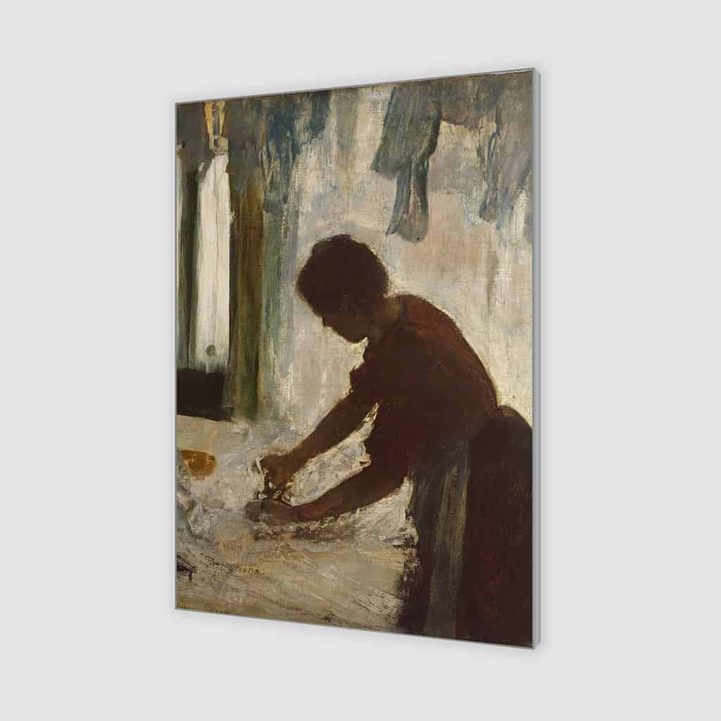 Een Strijken van de vrouw - Edgar Degas