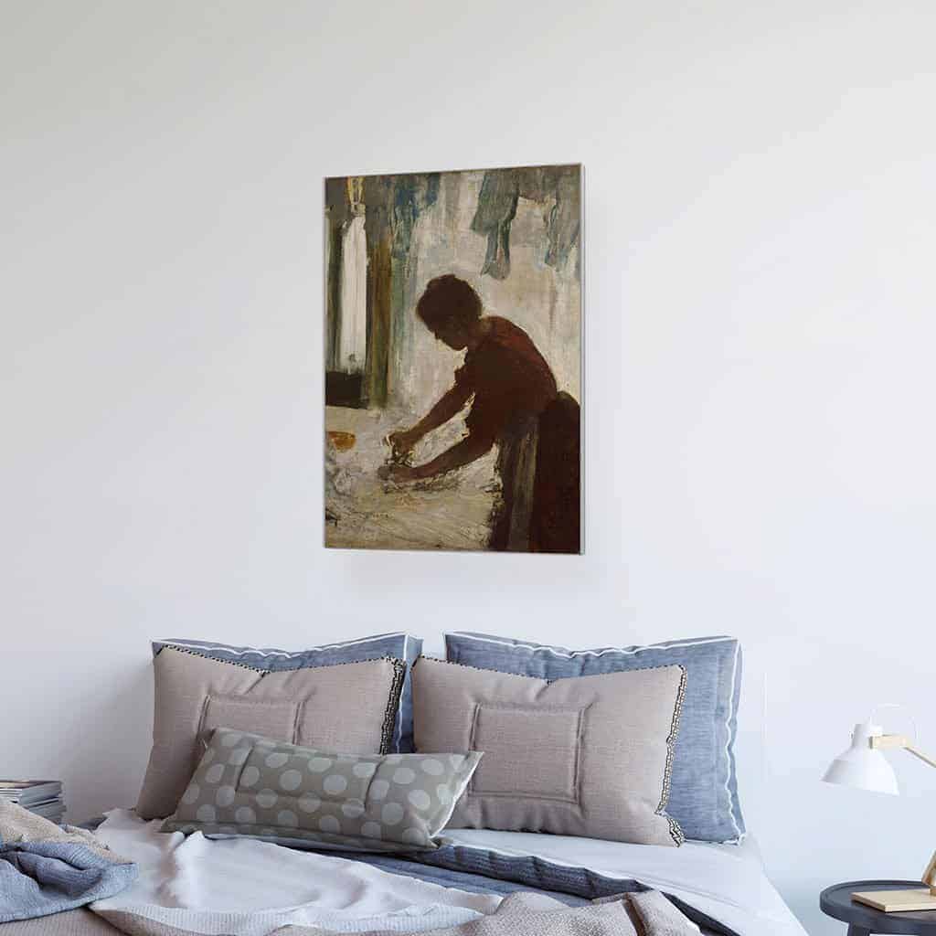Een Strijken van de vrouw - Edgar Degas