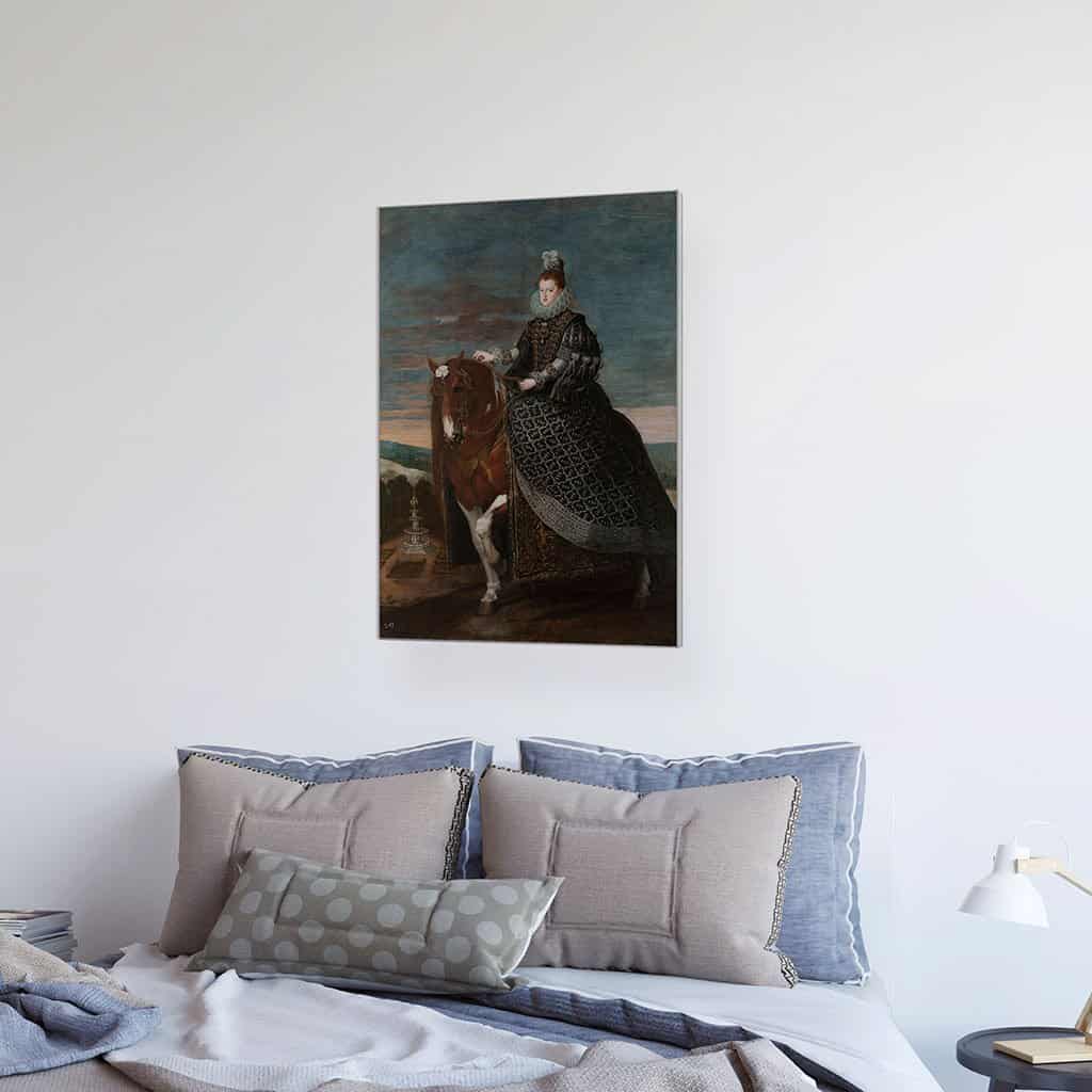 Ruiter Portret van Margarita van Oostenrijk (Diego Velázquez)