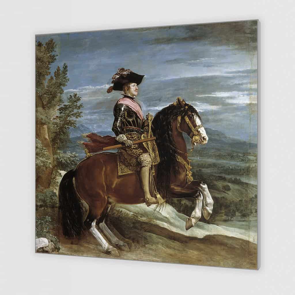 Ruiter Portret van Philip IV (Diego Velázquez)