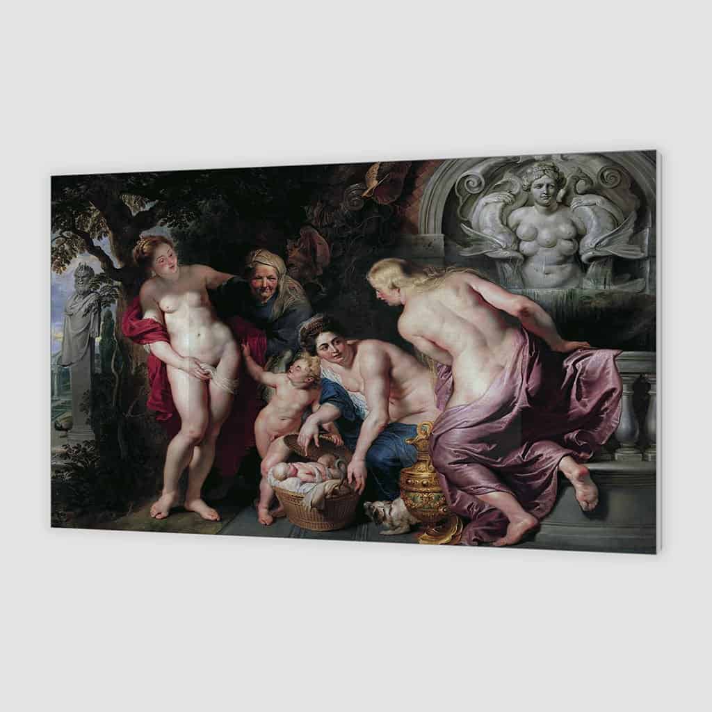 Erichthonius Ontdekt door de Dochters van Cecrops (Peter Paul Rubens)