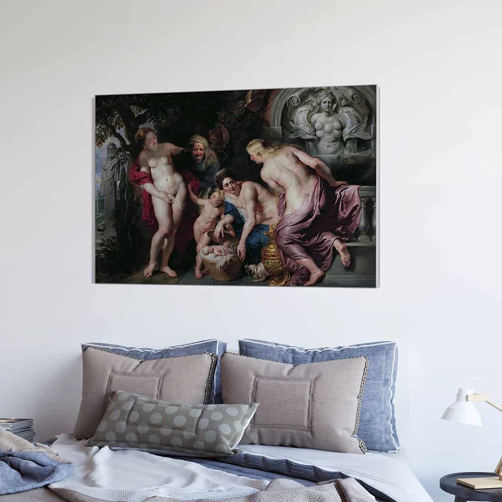 Erichthonius Ontdekt door de Dochters van Cecrops (Peter Paul Rubens)