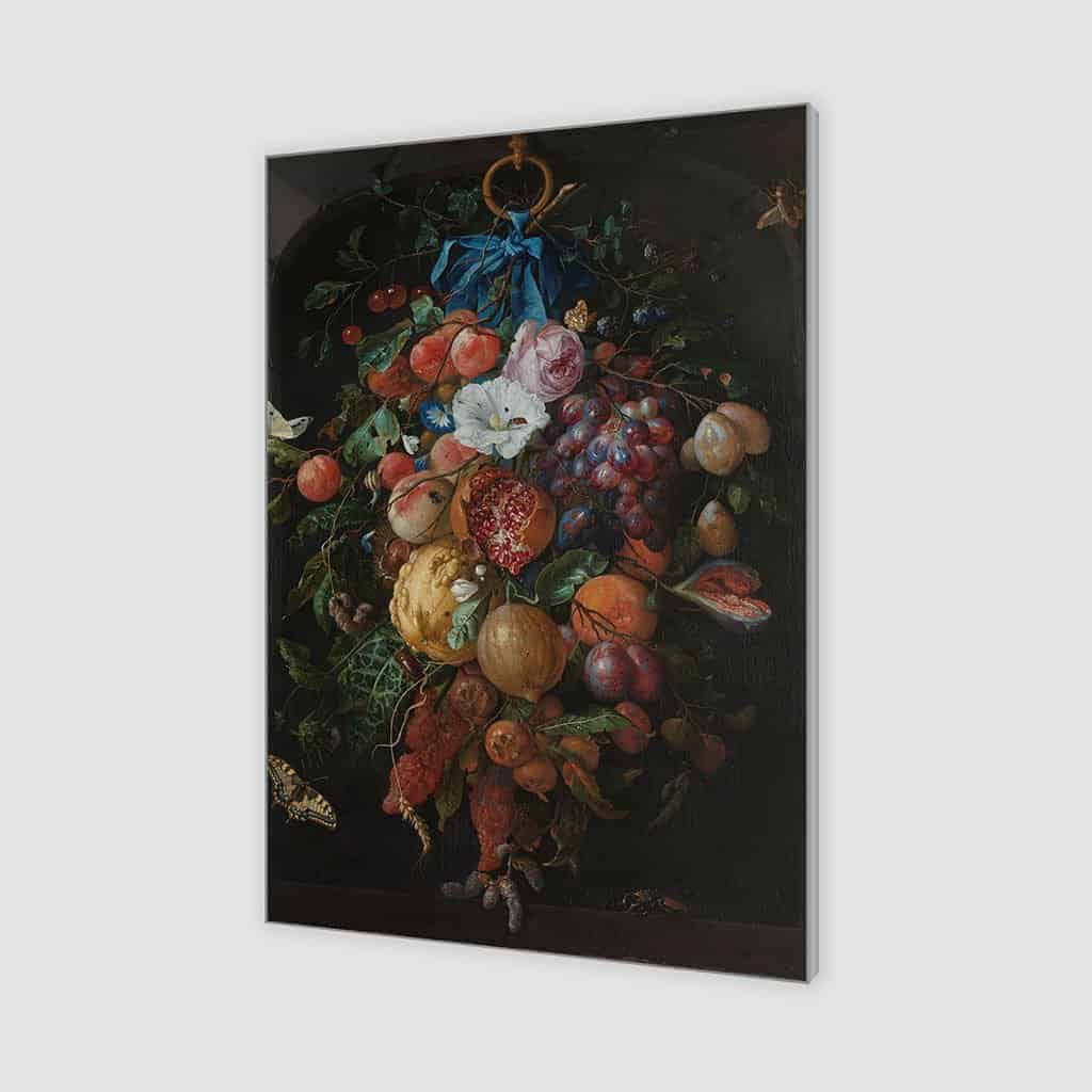 Festoen van vruchten en bloemen - Jan Davidsz. de Heem