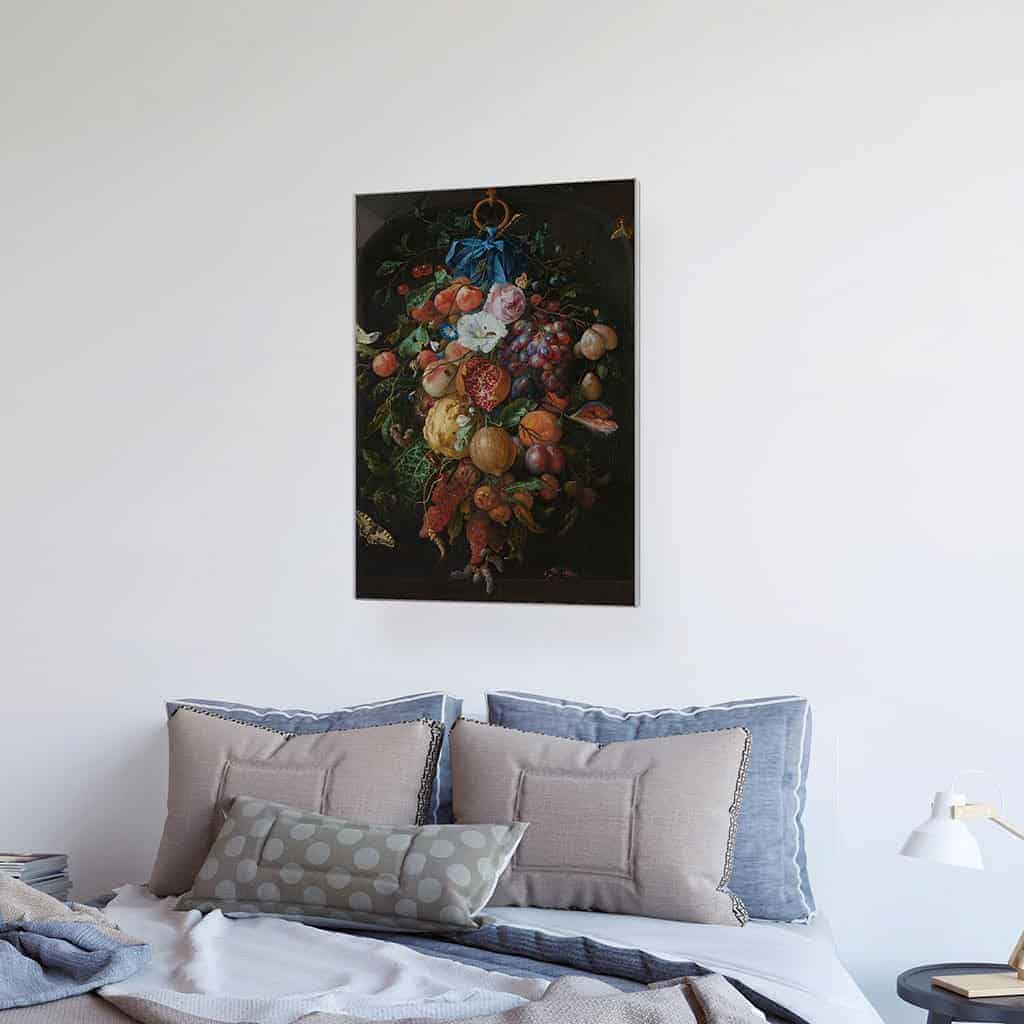 Festoen van vruchten en bloemen - Jan Davidsz. de Heem