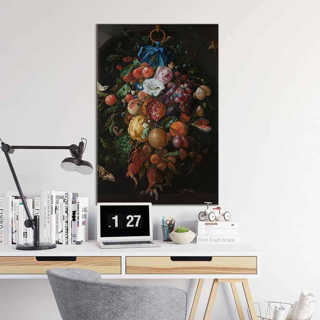 Festoen van vruchten en bloemen - Jan Davidsz. de Heem