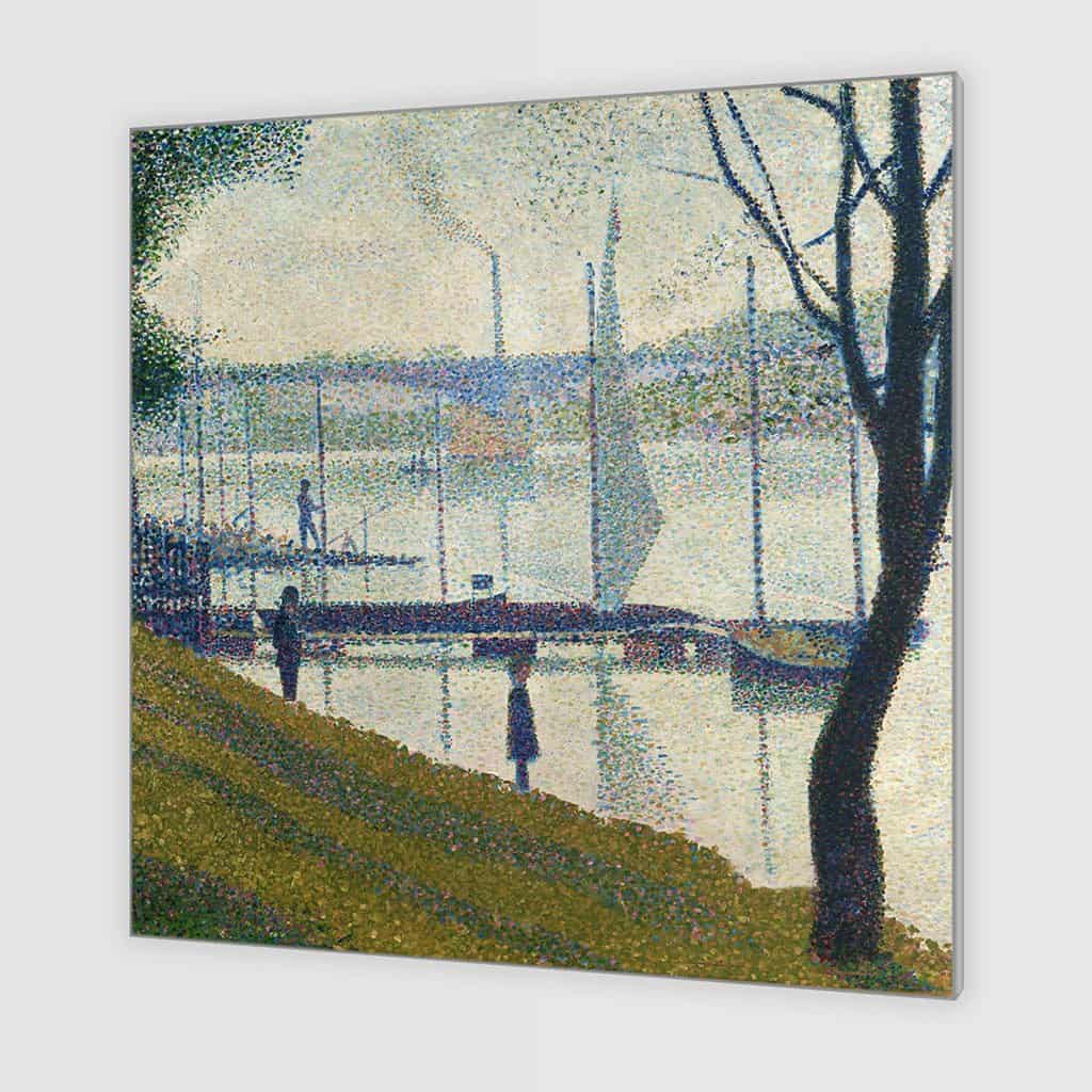 Brug bij Courbevoie (Georges Seurat)